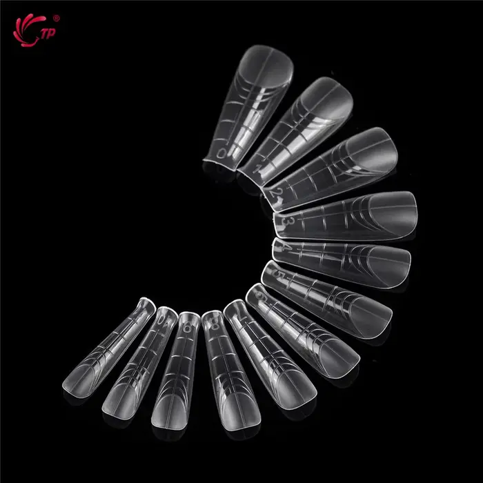 BNG 140 pièces ovale amande haut ongles Extension moules Kit de manucure couverture complète formes intelligentes