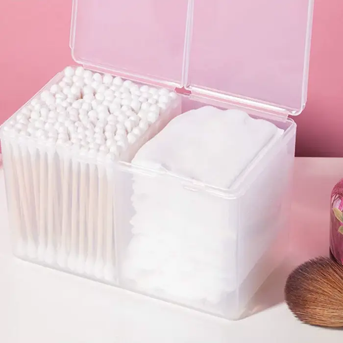 Boîte de rangement pour serviettes à ongles, 1 pièce, boîte de rangement pour feuilles de coton, Dou