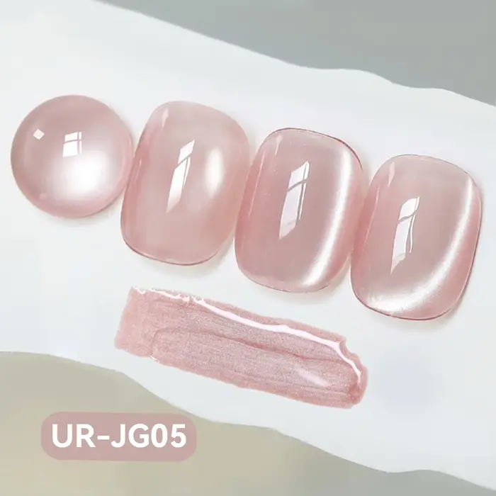 UR SUGAR 15ml Gel Magnétique Semi-Permanent Effet Verre Gelée Chat pour Manucure Nail Art