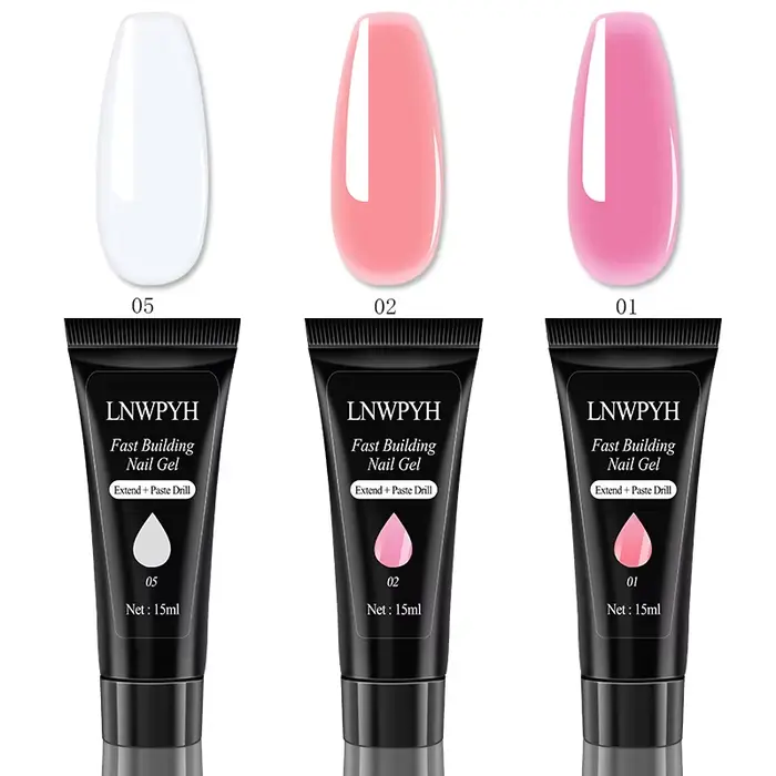Ensemble de Gel d'extension d'ongles