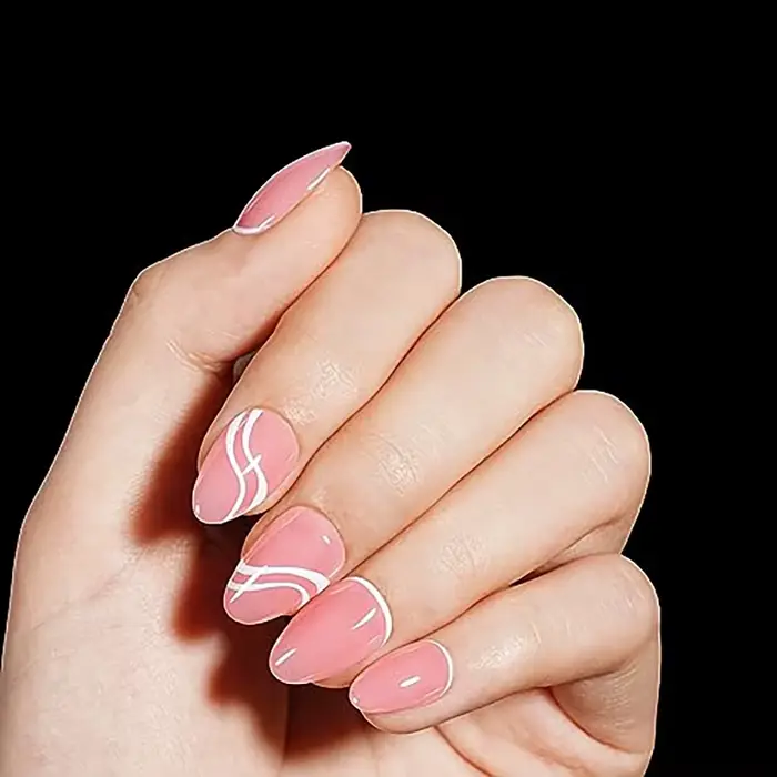 240/330/600 pièces pointes d'ongles en amande ultra-courtes-gel doux