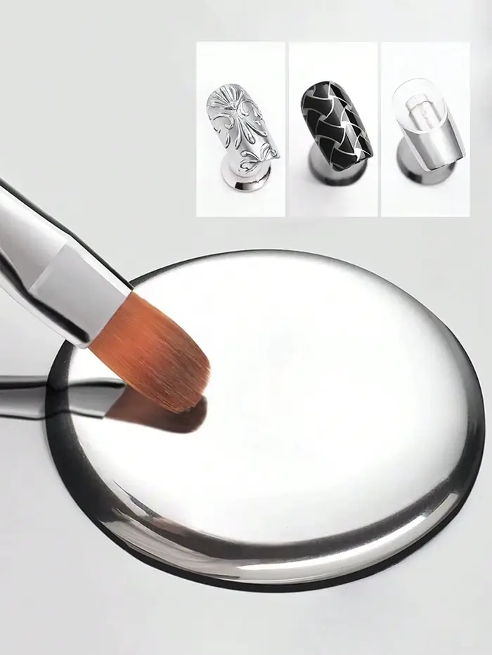 15ML miroir argent peinture métallique Gel vernis à ongles tremper Gel