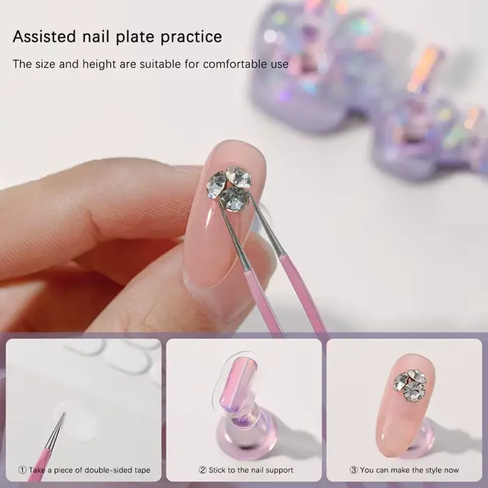 Base de pratique pour débutant en Nail Art