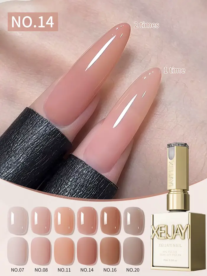 1/6 pièces 15 ml gelée glace nue vernis pelable