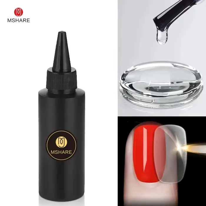 MSHARE 100ml couche de finition brillante sans lingette Gel à ongles pour vernis Gel