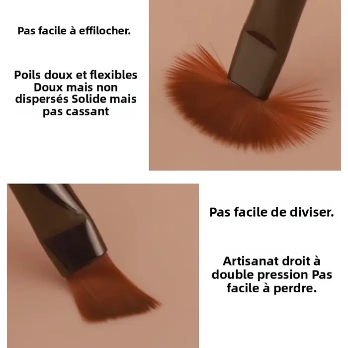 Ensemble de brosses à ongles en acrylique pour Gel UV