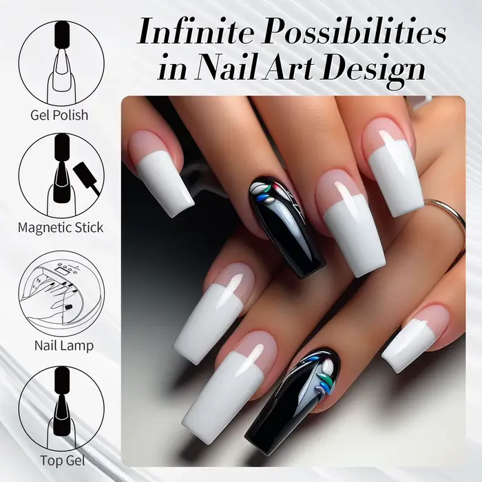 BORN PRETTY 10ml Gel vernis à ongles Gel 130 couleurs Semi Permanent solide