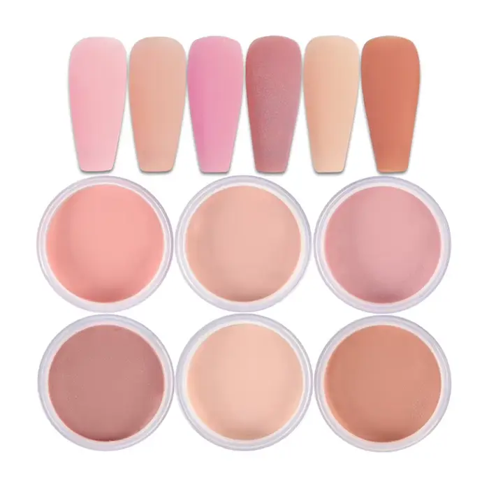 Poudre acrylique pour Nail Art sculpté en 3D, non parfumée, fournitures d'extension d'ongles DIY pou