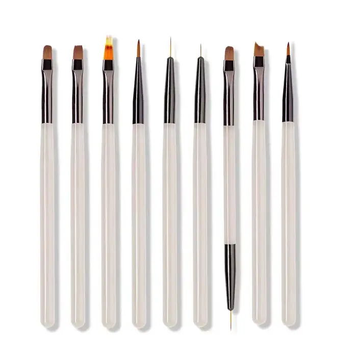 Ensemble de brosses à ongles de Style japonais