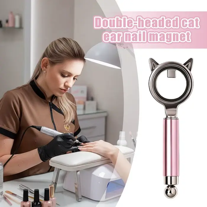 Bâtonnet aimanté double tête pour ongles effet œil de chat