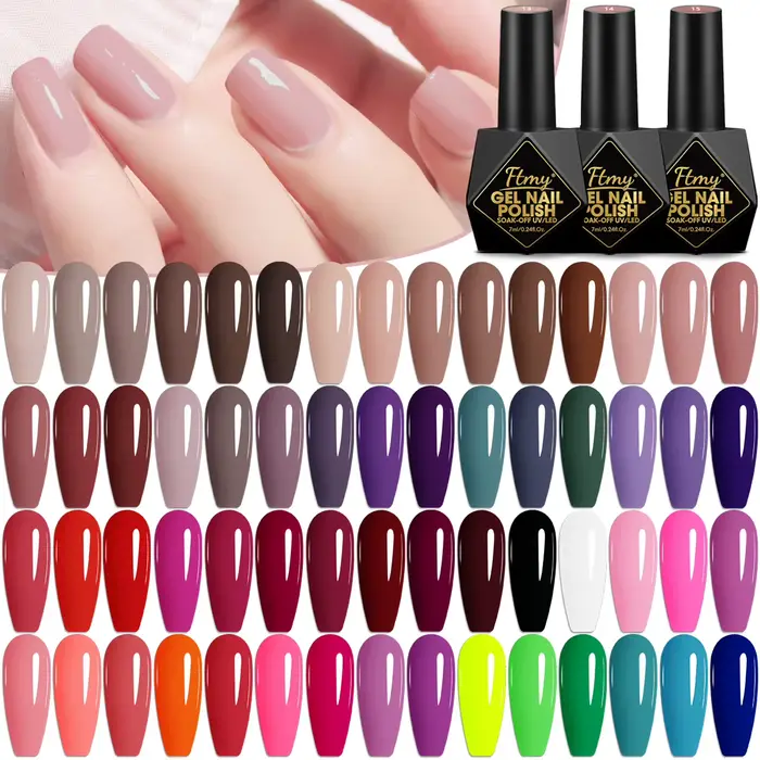 12PC Gel vernis à ongles ensemble printemps été nu paillettes couleur Semi Permanent Gel vernis à ongles tremper Gel manucure Nail Art UV Gel V