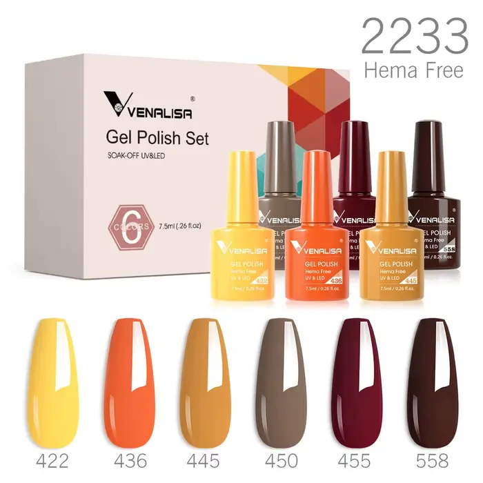 Venalisa-Kit de Verhéritage à Ongles en Gel