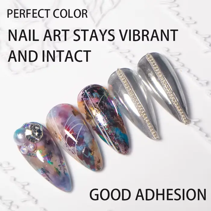 COLOR parfait feuille de colle pour ongles Gel 16ML