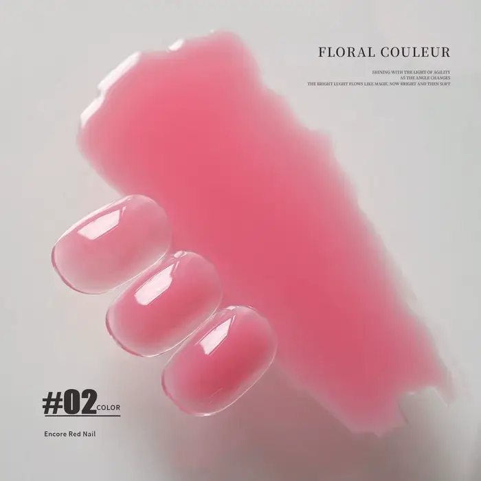 MIANEL 10ML 2026 Nouvelle Série Florale Rose Gel à Ongles Couleur Unie Douce