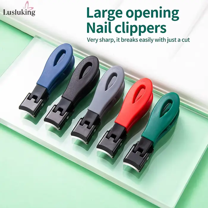 Coupe-ongles à grande mâchoire, ouverture de 8mm, épais, dur, spécial, outils de manucure en acier i