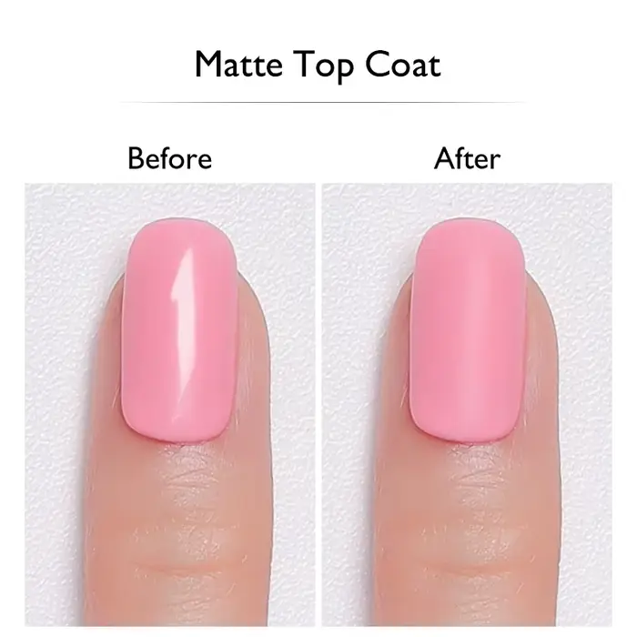 Verhéritage à Ongles en Gel UV Transparent et Mat