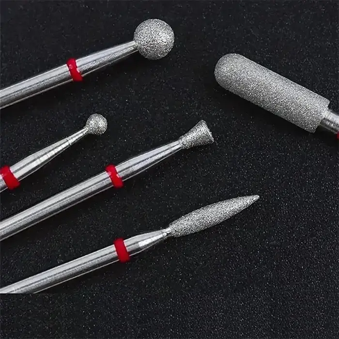 Foret à ongles en diamant, fraise pour manucure, fraise rotative électrique, outils pour cuticules,