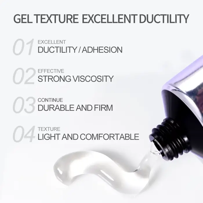 Faux ongles en gel doux solide
