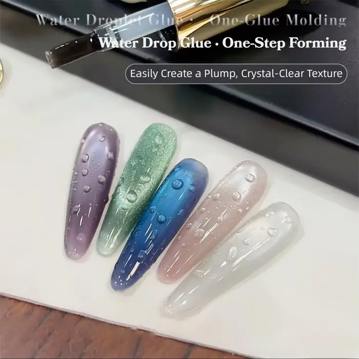 Nouveau Gel de Manucure Effet Goutte d'Eau 2026
