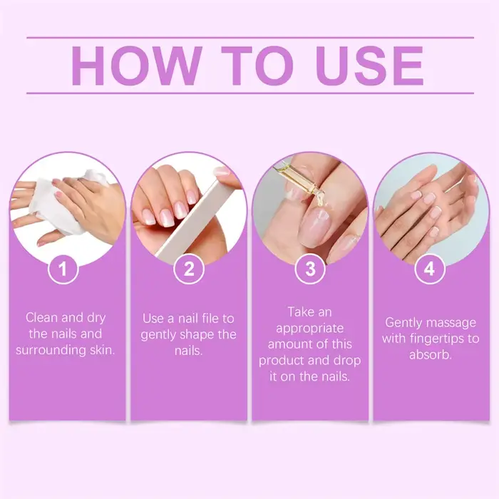 Sérum de traitement fongique des ongles, élimination des champignons des pieds, Gel de réparation, A
