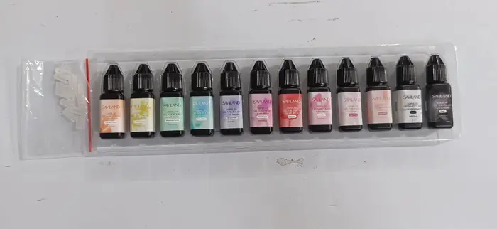 SAVILAND 12 couleurs vitalité aérographe Gel vernis à ongles brume Fine