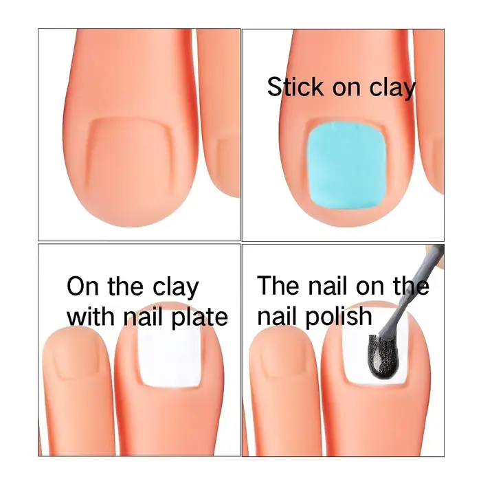 Faux pieds pour pratique spécifique au salon de manucure