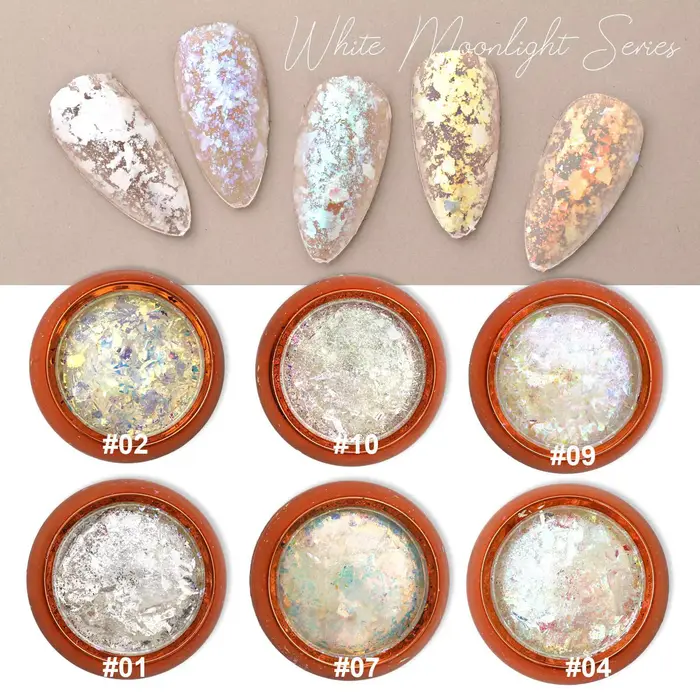 2025 Nail Art décoration Super paillettes