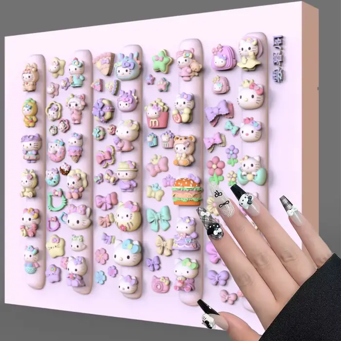 Moule 3D en Silicone pour Nail Art