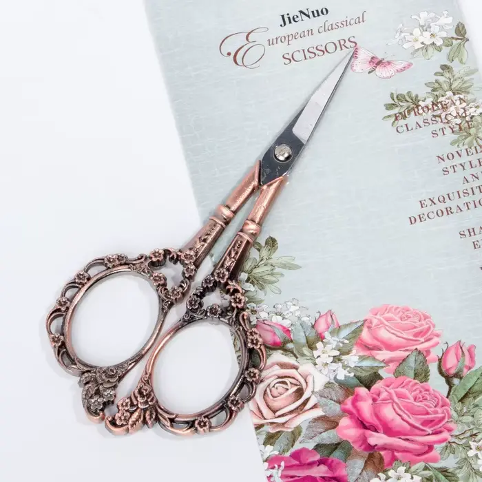 Ciseaux rétro pour Nail Art, précision des cuticules en acier inoxydable, fournitures et outils de S