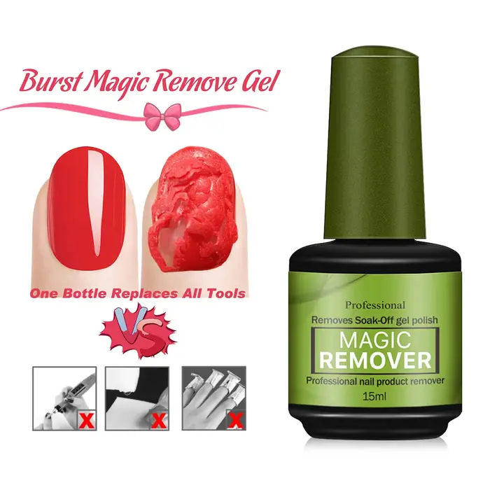 Dissolvant de vernis à ongles Gel magique