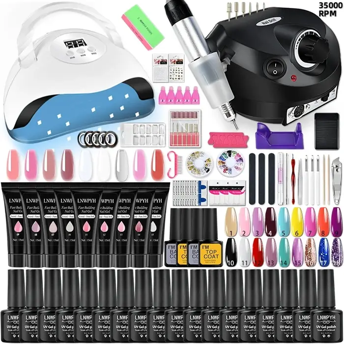 Kit d'ongles et perceuse de manucure