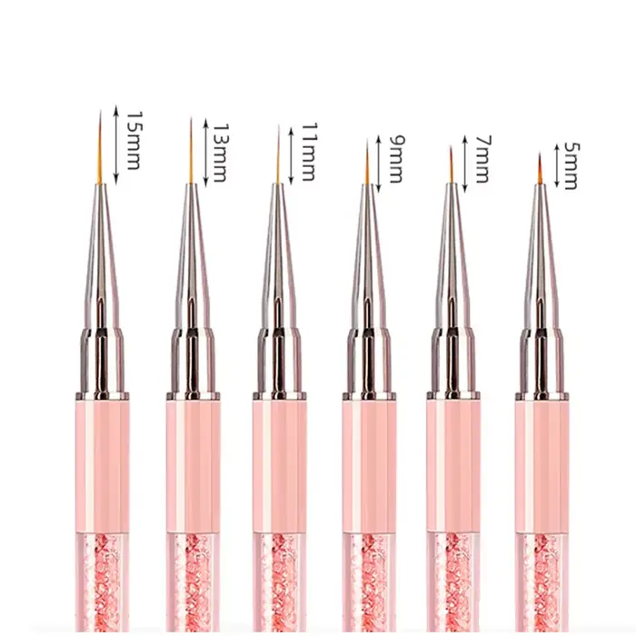 Stylo pinceau rose pour Nail Art