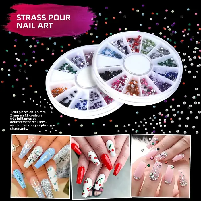 Ensemble d'outils pour nail art 32 pièces – Pinceaux