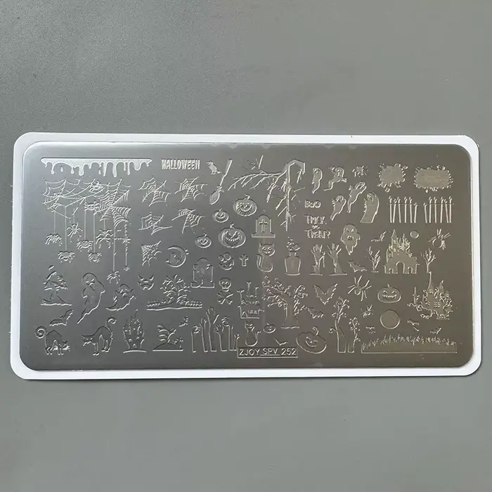 XMQ STAMPING NAIL PLATES CRUCIFIX TEMPLATES HALLOWEEN IMAGEPLATE