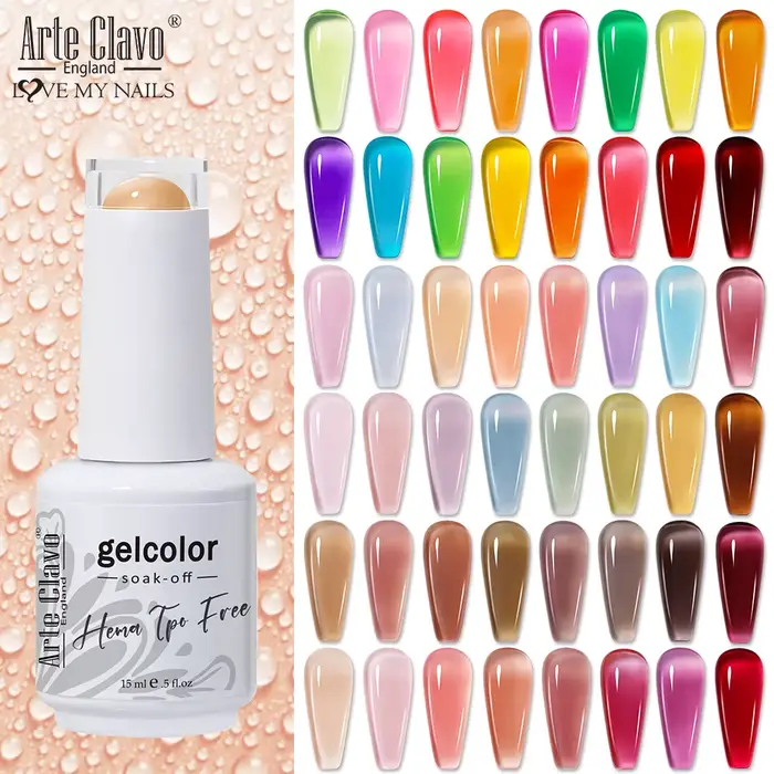 Vernis à ongles semi-permanent Arte Clavo 15ml en gelée