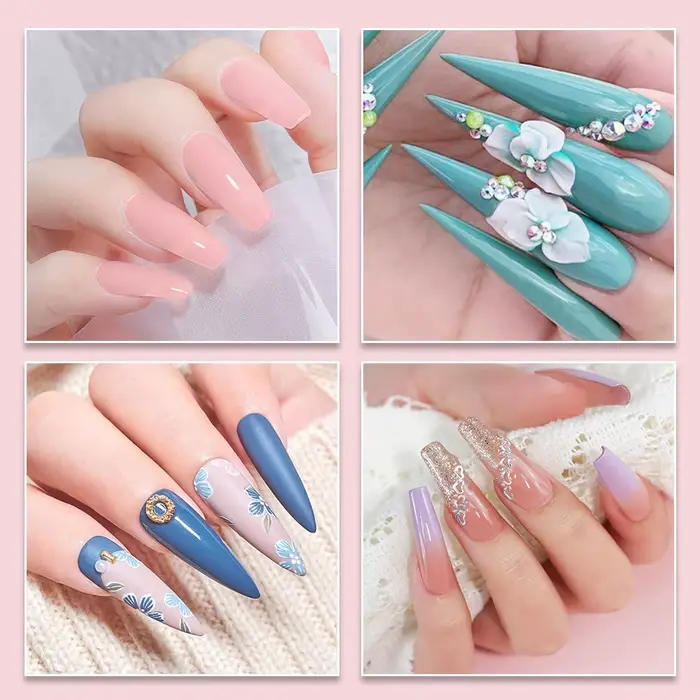 Kit d'ongles en acrylique : Kit