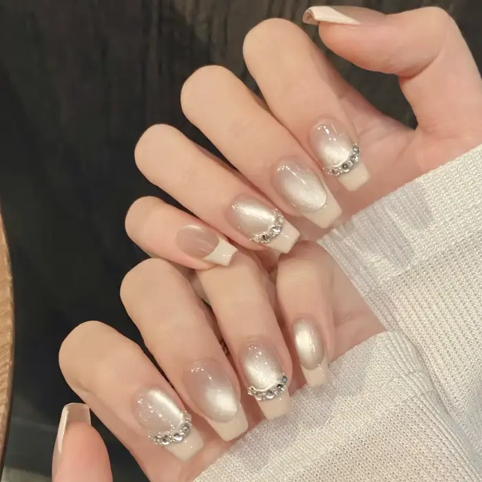 10 pièces à la main 2025 faux ongles avec outils