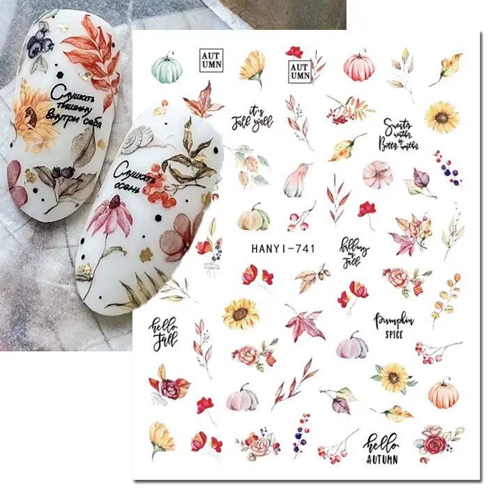 Autocollants 3d pour Nail Art