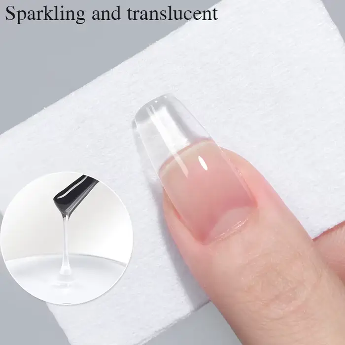 PUENTE 15ML constructeur ongles Gel Transparent Extension