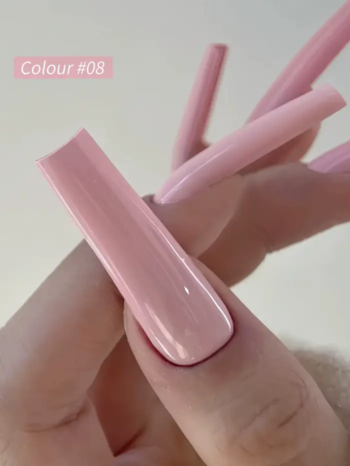 Gel semi-solide rose 9 couleurs