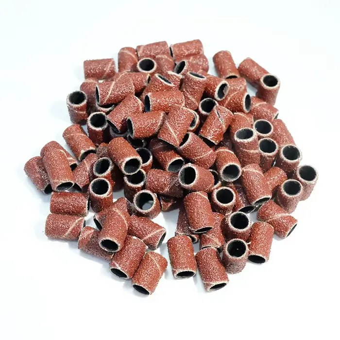 100/50/25 pièces bandes d'anneau de ponçage des ongles manucure électrique forets à ongles 80/120/18