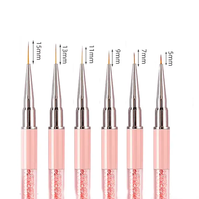 Brosse à Ongles Rose pour Salon de Manucure