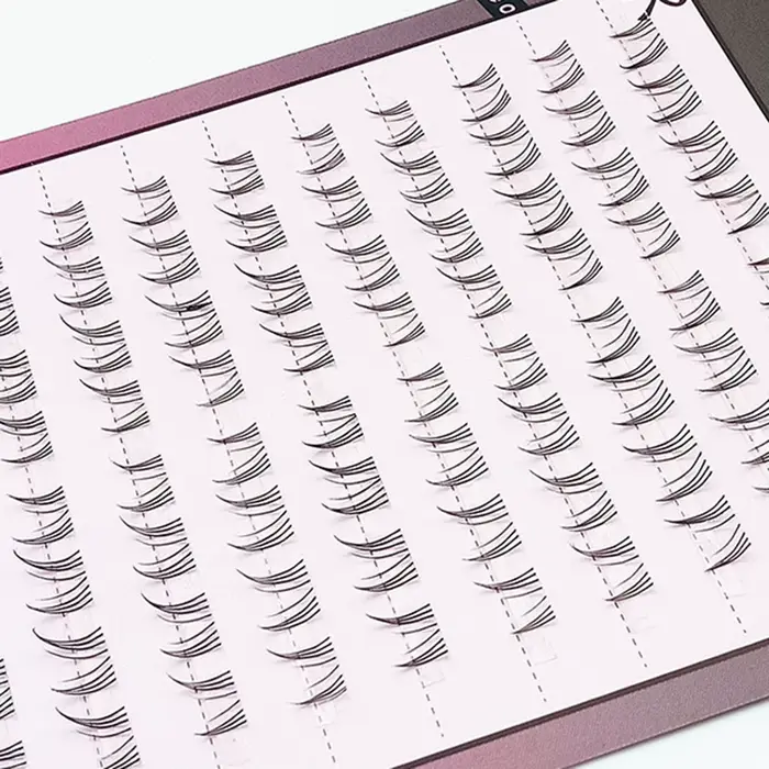 6-7mm Air cils inférieurs fée faux cils segmenté naturel sous cils Manga bas cils maquillage cils ou