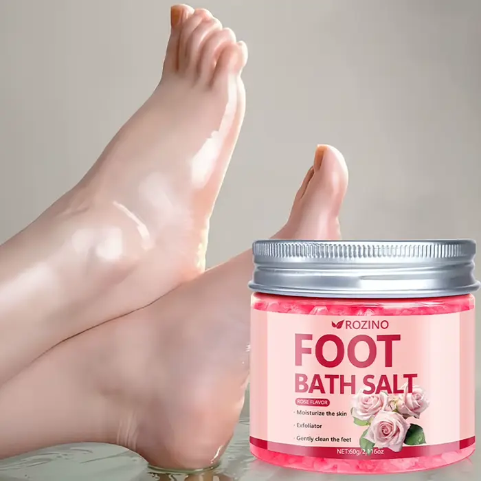 60g Rose Salt de sel de mer infusé