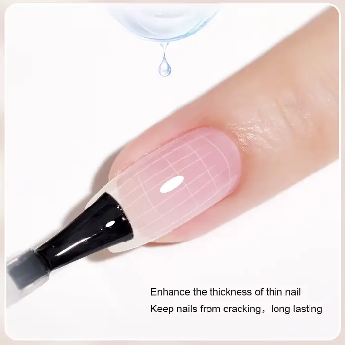 AS 15ml Base et couche de finition pour vernis Gel vernis Semi-permanent couche de finition en caout