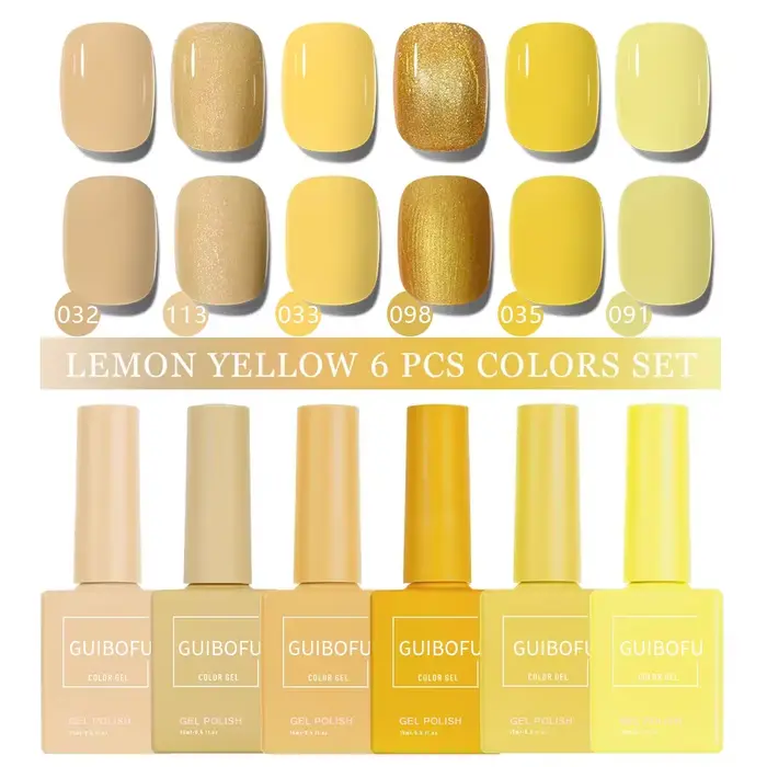 Ensemble de vernis à ongles Gel Semi-Permanent