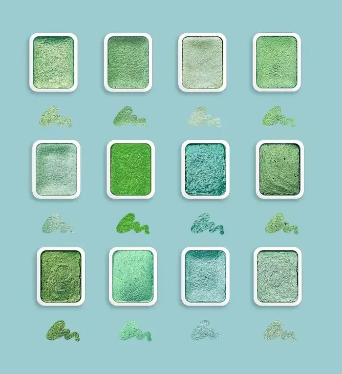 Pigment solide pour ongles