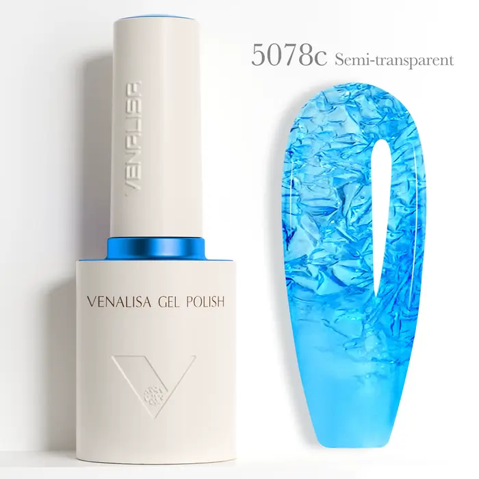 Venalisa vernis à ongles Gel 10ml Hema TPO gratuit végétalien gelée cristal Ultra diamant effet verre Semi Permanent
