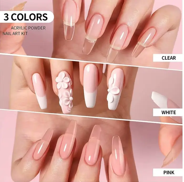 Poudre acrylique pour Nail Art