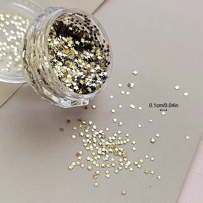 Mini étoile scintillante pour ongles